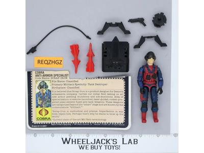 Scrap Iron V1 100% Complete G.I. Joe 1984 Hasbro Vintage Action Figure