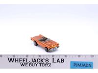 Classic '57 T-Bird Orange Hot Wheels 1968 Mattel Redline RL Vintage Brown Int.