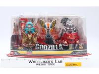 Godzilla 60th Anniversary 2013 Bandai Chibi Mini Figure 6-Pack NEW SEALED