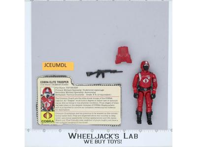 Crimson Guard V1 100% Complete G.I. Joe 1985 Hasbro Vintage Action Figure