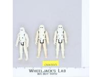 Lot of 3 Star Wars Hoth Stormtroopers 1980s Kenner Vintage Action Figures
