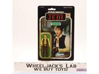 Han Solo Big Head 77 Back-A Star Wars 1983 Kenner Action Figure NEW MOSC SEALED