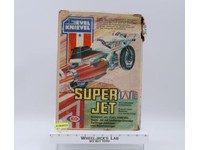 Super Jet Cycle Complete W/ TALL GERMAN Box Evel Knievel 1976 Arxon Vehicle