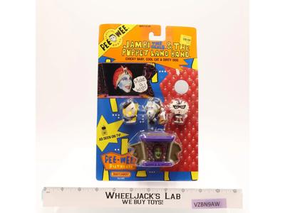 Jambi the Genie & the Puppet Land Band Pee-Wee's Playhouse 1988 Matchbox SEALED