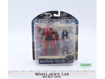 Red Combat Elite Halo 3 Series 3 2008 McFarlane Toys Action Figue NEW SEALED