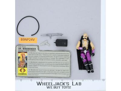 Dr. Mindbender V1 100% Complete G.I. Joe 1986 Hasbro Vintage Action Figure