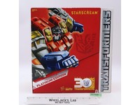 Supreme Starscream Tranformers Thrilling 30 Platinum Edition Hasbro NEW SEALED