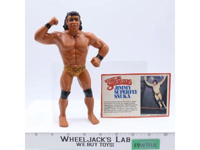 Jimmy Superfly Snuka 8" WWF Wrestling Superstars 1984 LJN Titan Sports Vintage
