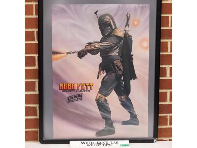 Boba Fett Bounty Hunter Star Wars ESB 1980 Vintage Original Poster 28 x 20