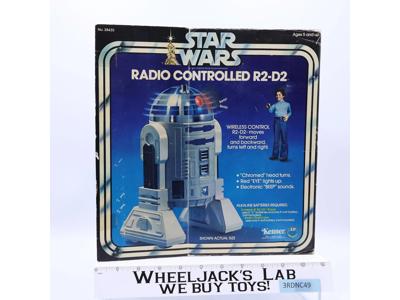 Radio Controlled R2-D2 Working 100% Complete Star Wars 1978 Vintage Kenner