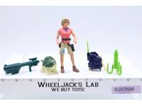Ellie Sattler W/Firing Grappling Hook 100% Complete Jurassic Park 1993 Kenner