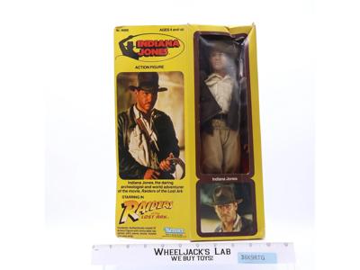 Indiana Jones Harrison Ford Indiana Jones ROTLA 1981 Kenner 12" NEW SEALED