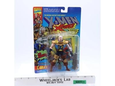 Cable 4th Edition The Uncanny X-Men X-Force W/TRADING CARD Toy Biz MOSC New