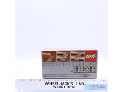#7850 4.5V 8 Straight Rails Train System 1980 Lego NEW MISB SEALED