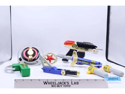 7-in-1 Zeo Blaster Weapon Set Power Rangers 1996 Bandai Action Figure Complete