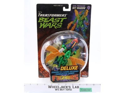 Sky Shadow COMPLETE W/Card & Bubble Deluxe Transformers Beast Wars Hasbro NM