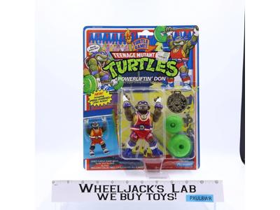 Powerliftin' Don Teenage Mutant Ninja Turtles TMNT 1992 Playmates MOSC SEALED