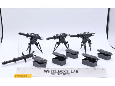Lot of Tri-Pod Laser Cannon Parts & Pieces ROTJ Star Wars 1983 Kenner Vintage