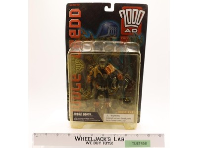 Judge Death Judge Dredd 1999 ReAction Action Figure NEW SEALED