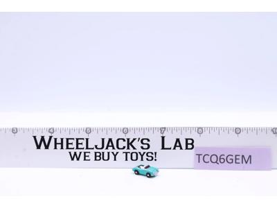 Teal Blue Shelby Convertible Micro Machines Insiders 1989 Galoob Vintage Toy Car