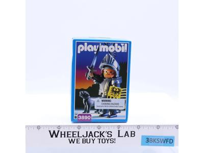 #3890 Baron Knight With Dog 1997 Playmobil Vintage NEW SEALED