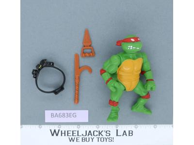 Raphael HARD HEAD Teenage Mutant Ninja Turtles TMNT 1988 Playmates Vintage