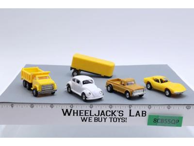 Lot of 5 Cars Trucks Trailer Mini-Lindy Lindberg Line Vehicles