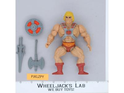 He-Man 100% Complete He-Man Masters of the Universe MOTU 1982 Mattel Vintage