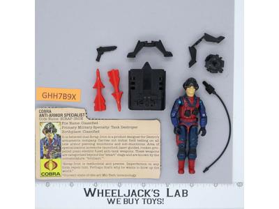 Scrap Iron V1 100% Complete G.I. Joe 1984 Hasbro Vintage Action Figure