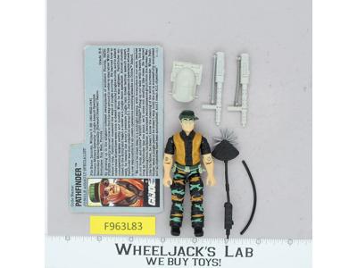Pathfinder V1 100% Complete G.I. Joe 1990 Hasbro Vintage Action Figure