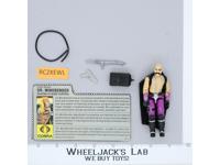 Dr. Mindbender V1 100% Complete G.I. Joe 1986 Hasbro Vintage Action Figure