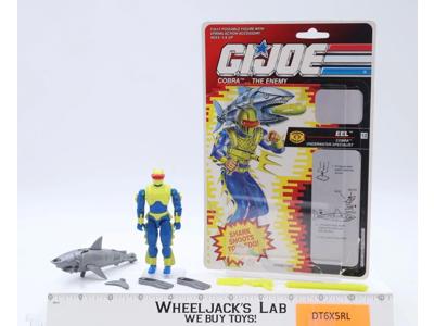 Eels V2 100% Complete W/ Cardback G.I. Joe 1992 Hasbro Vintage Action Figure