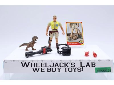 Robert Muldoon W/Firing Tranq Bazooka 100% Complete Jurassic Park 1993 Kenner