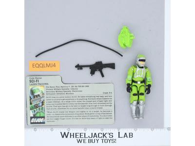 Sci-Fi V1 100% Complete G.I. Joe 1986 Hasbro Vintage Action Figure