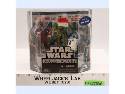 Plo Koon & R4-F5 Droid Factory #1 of 6 Star Wars Walmart Excl. Hasbro NEW SEALED