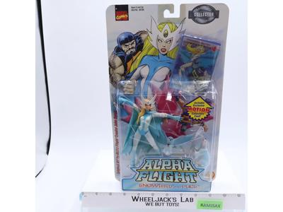 Snowbird & Puck Marvel Alpha Fight 1999 Toybiz Action Figure NEW SEALED