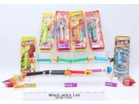 Lot of 16 Pez Dispensers 1980's Batman Wonder Woman Super Heroes Cartoons