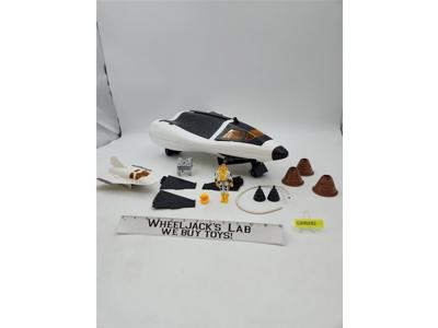 Crusader Space Shuttle Scout Craft 100% Complete GI Joe 1989 Hasbro Vehicle