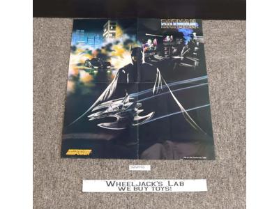 Batman DC Comics / Fester's Quest Gaming Poster 1989 Nintendo Power