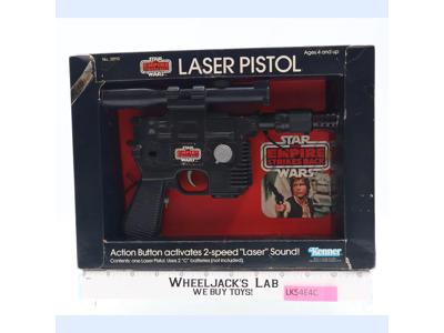 Han Solo Laser Blaster Pistol Star Wars ESB 1978 Kenner Vintage Accessory