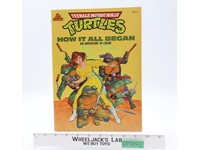 How it All Began An Adventure to Color Teenage Mutant Ninja Turtles 1988 TMNT