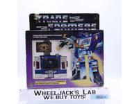 Soundwave & Buzzsaw 100% Complete W/Box & Insert 1984 Vintage G1 Transformers
