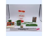 Locker Bag Toiletries Set 100% Complete W.BAG GI Joe 1986 Hasbro
