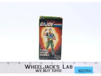GI Joe Plastic Adhesive Bandages Box of 7 Hasbro 1986 Band-Aid