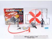 Red Battle Copter W/ Interrogator 100% Complete GI Joe 1992 Hasbro Vehicle
