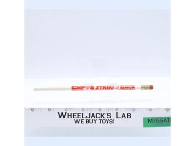Star Wars Fan Club The Empire Strikes Red & White Pencil 1980s Vintage