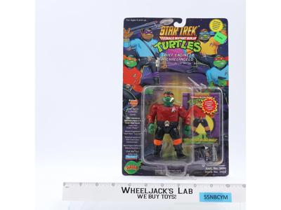 Chief Engineer Michelangelo Teenage Mutant Ninja Turtle TMNT Star Trek NEW MOSC