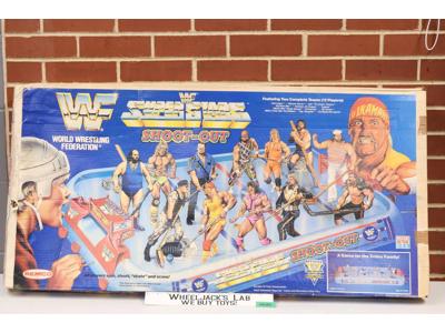 Wrestling Superstars Shoot Out WWF Wrestling 1991 Remco Vintage