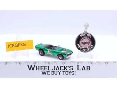 Light My Firebird Green 1970 Redline Hot Wheels Mattel Redline RL w/ Button
