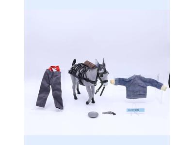 The Mysterious Prospector Burro Set The Lone Ranger 1976 Gabriel Toys Vintage